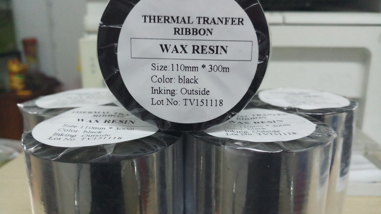 Mực in mã vạch Wax Resin